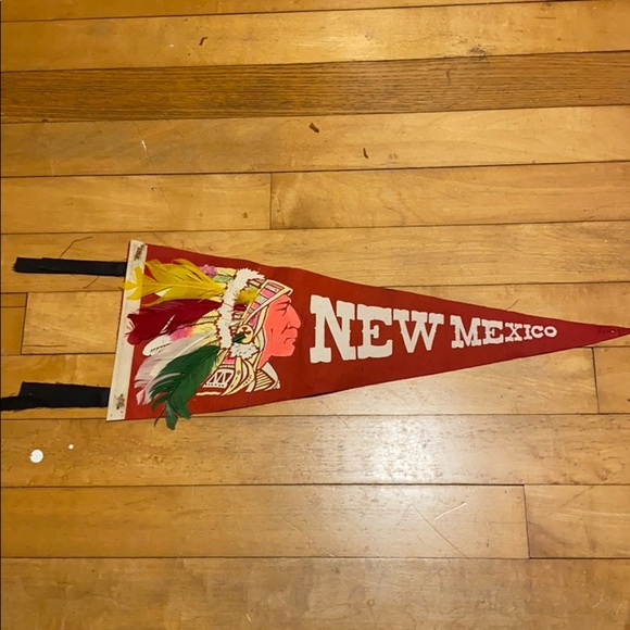 Vintage Other - $3 FOR $18 or 2 for $15 Vintage New Mexico pennant flag